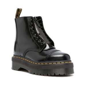 Dr Martens Sinclair Smooth Leather Platform Boots W-9